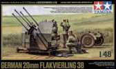 German 20mm Flakvierling 38 - Tamiya